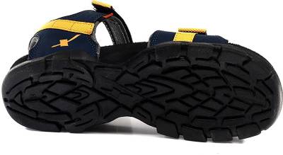 Sparx Men Olive Yellow Sandals