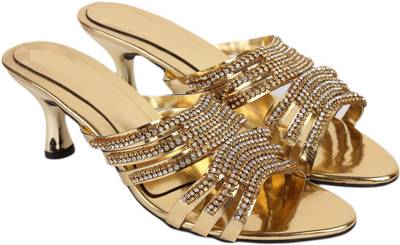 Rialto Women Gold Heels
