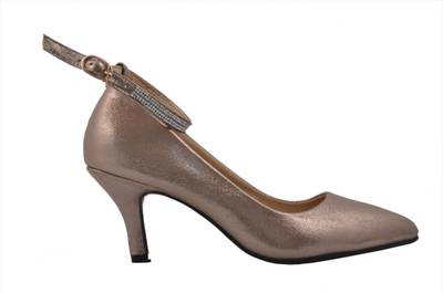 Shuberry Women Bronze Heels