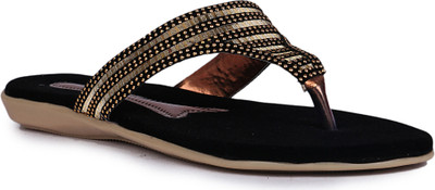 

DJH Women Gold Flats