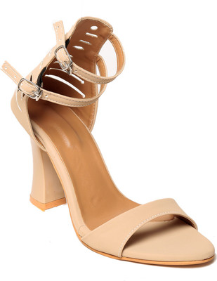 

Adorn Women Cream Heels