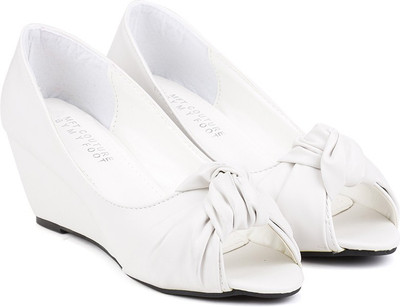 

MFT Couture Women White Wedges
