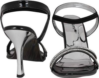 Bellafoz Women Black Heels