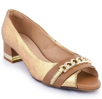 Cecconello Women Brown/Gold Heels