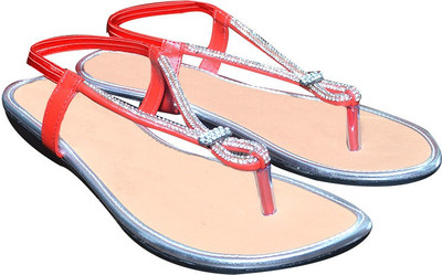 

Port Women Red Flats