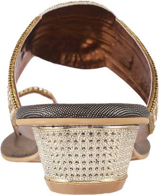 Metro Women 28,ANTIQ-GOLD Heels