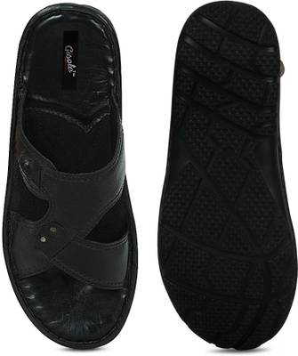 Gisole Men Black Sandals