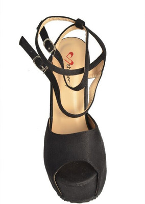 

Shuberry Women Black Wedges