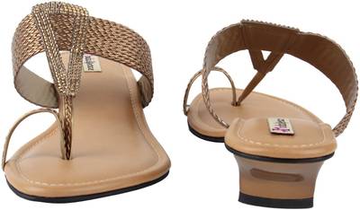 Indulgence Women Antiquegold Heels