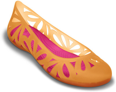 

Crocs Women Orange Flats