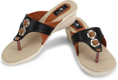 Jayn Martin Women Solid Black::Tan::Beige Heels
