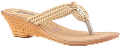 

Dolphin Miles Women Beige Wedges