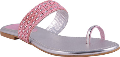 

Adorn Women Pink Flats