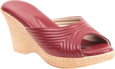 

Adorn Women Red Wedges