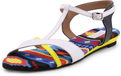 Zaera Women Yellow Flats
