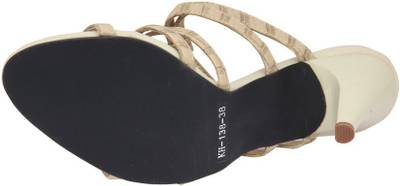 Shumiya Women Cream Heels