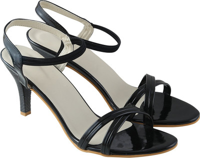 

Go India Store Women BLACK Heels