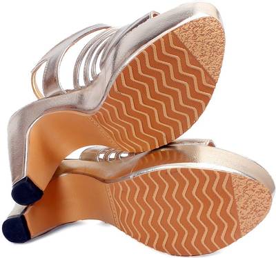 Meriggiare Women Gold Heels