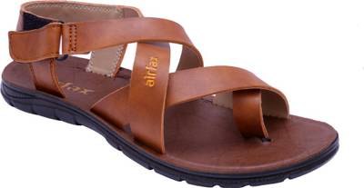 Airfax Men Tan Sandals