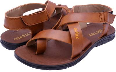 Airfax Men Tan Sandals