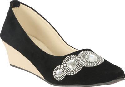 

Zachho Women Black Wedges