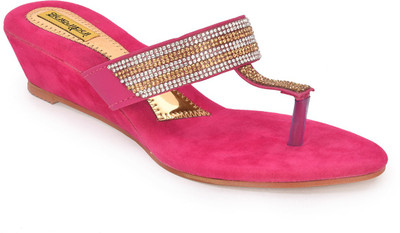 

Indirang Women Pink Wedges