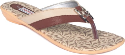 

Pipilika Women Camel & Brown Flats