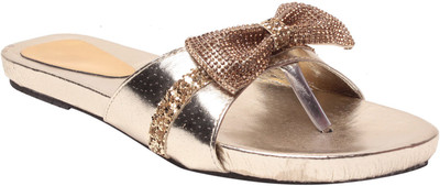 

MSC Women Gold Flats