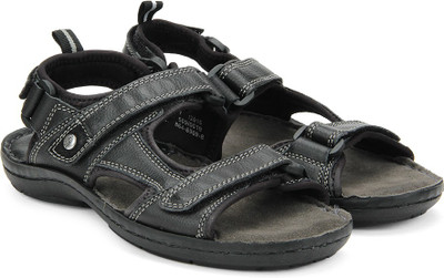 

Hush Puppies Men Black Sports Sandals