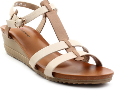 

Shuberry Women Beige Wedges