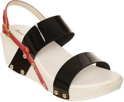 

Bruno Manetti Women Black Wedges
