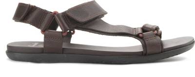 Clarks Men DARK BROWN Sandals
