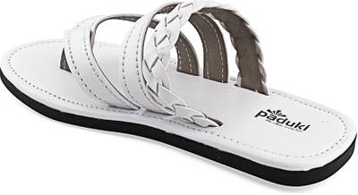 Paduki Men White Sandals