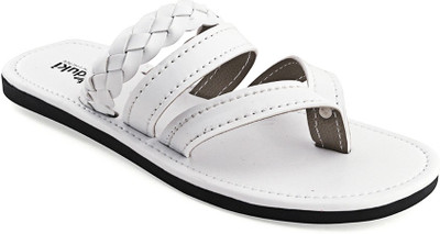 

Paduki Men White Flats