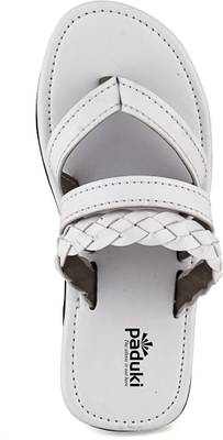 Paduki Men White Sandals