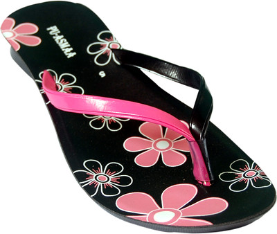 

Pu Assma Women Black,Pink Flats