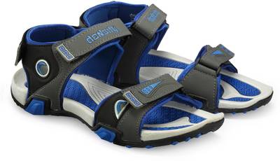 Corpus Men Grey::Blue Sandals