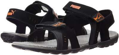 

Puma Men black-limestone gray-vibrant o Sports Sandals