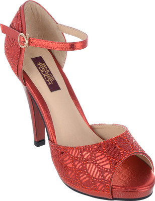 

Shuz Touch Women RED Heels
