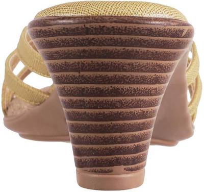 Mochi Women 33,Yellow Heels