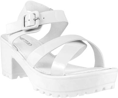 Metro Women 16,White Heels
