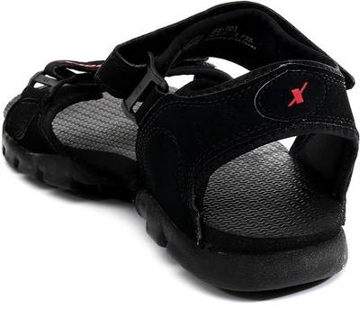 Sparx Men Black Black Sports Sandals