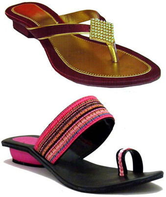 

Indirang Women Multicolor Flats