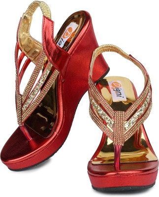 

Digni Women Red Wedges