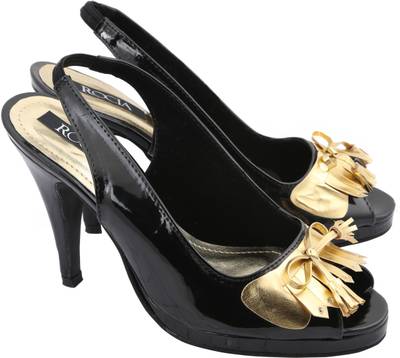 Rocia Women Black Heels