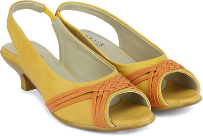 

FootIn Women Yellow Heels