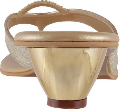 Metro Women 15,Gold Heels