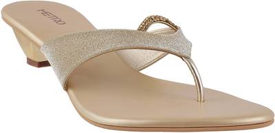 Metro Women 15,Gold Heels