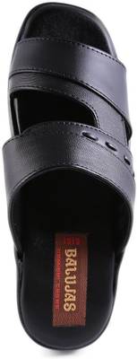 Balujas Men Black Sandals