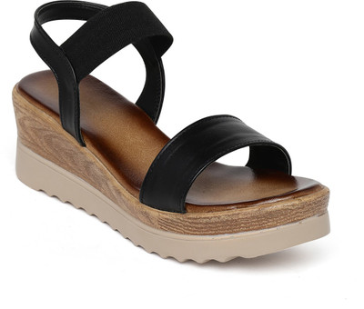 

Bruno Manetti Women Black Wedges
